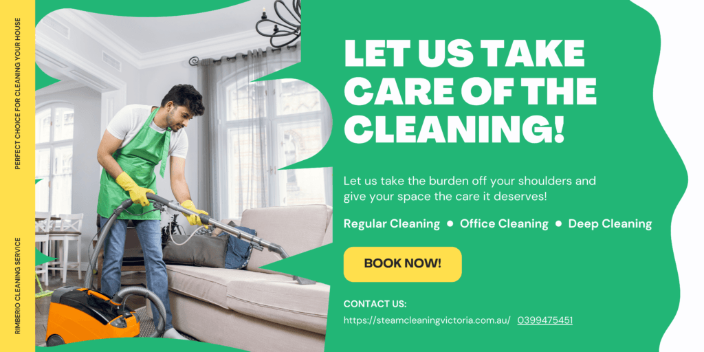 Green White Bold Cleaning Service Promotion Landscape Banner