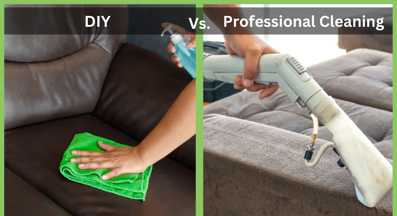 DIY vs. Professional Fabric Couch Washing