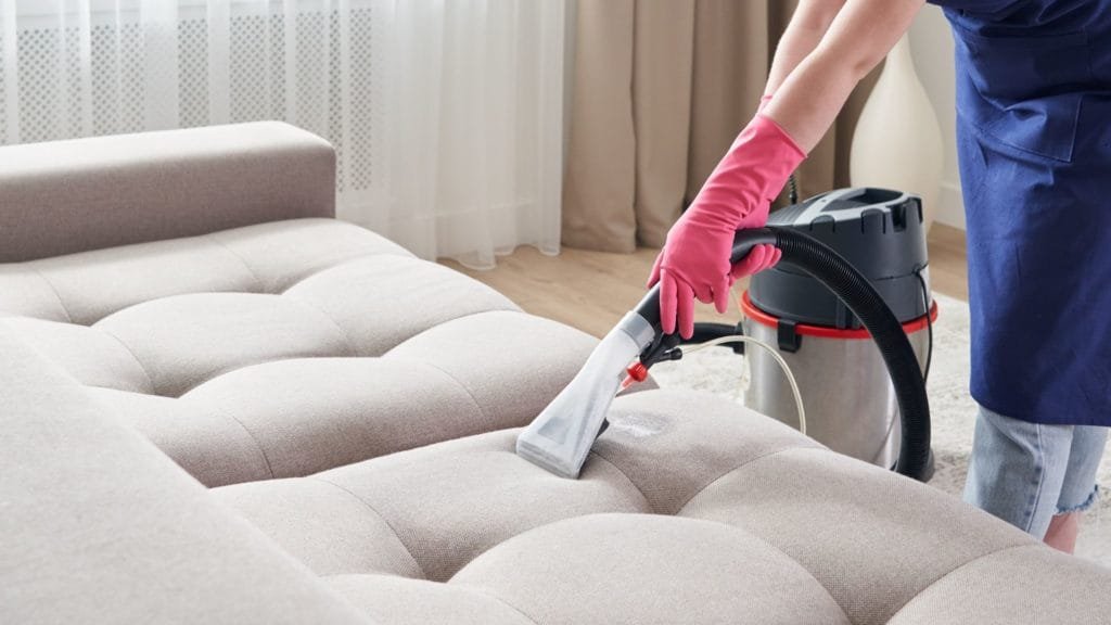 Our Fabric Couch & Chair Cleaning Methods in Detail