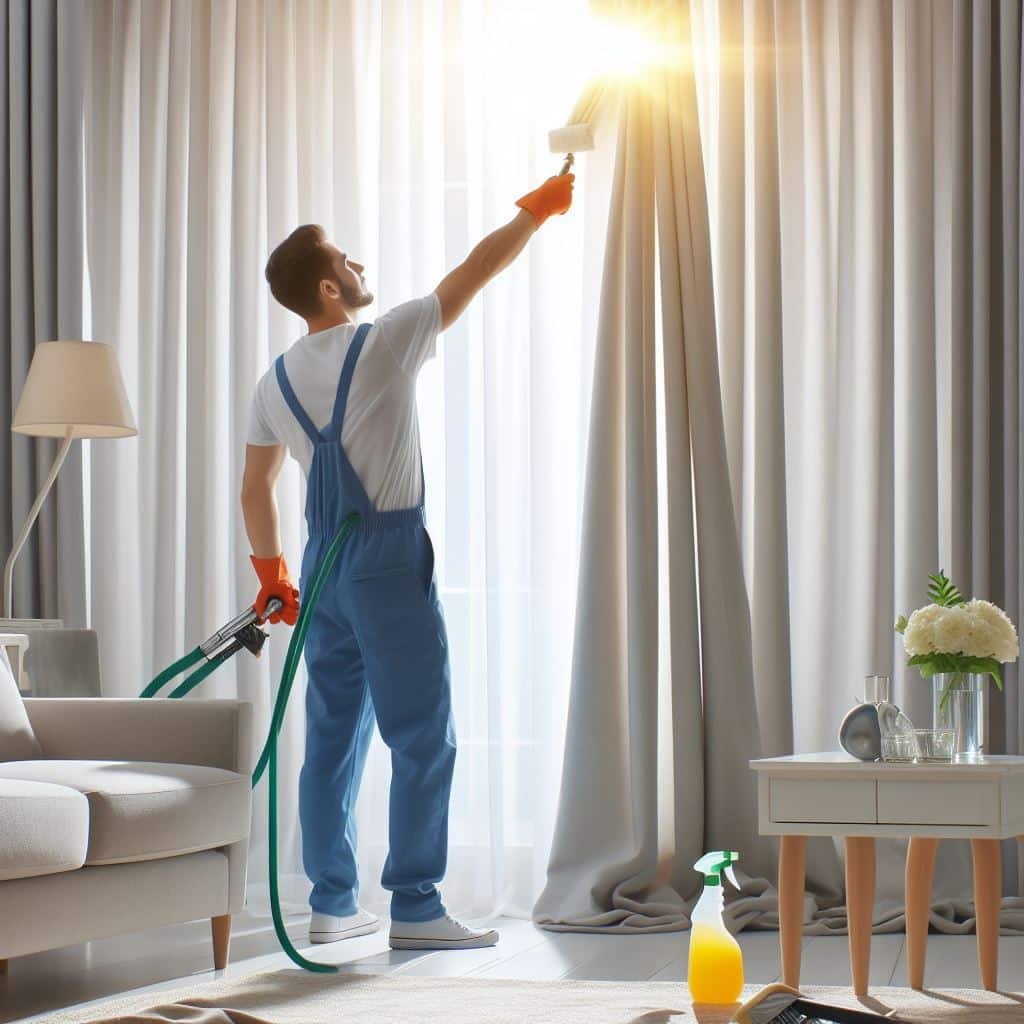 How We Thoroughly Clean Curtains in Doncaster: